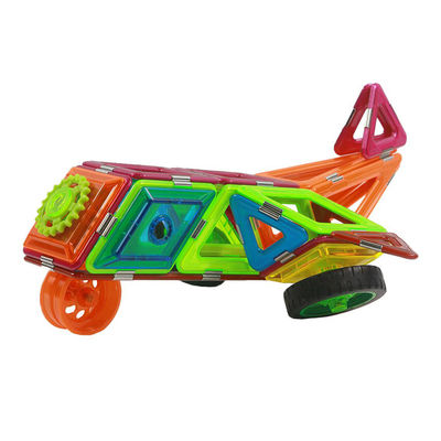 ซื้อ 3d แม็กเนติกไทล์ รถยนต์เครื่องบินเครื่องเล่น แม็กเนติกค้อนของอาคารที่มีล้อ online manufacture