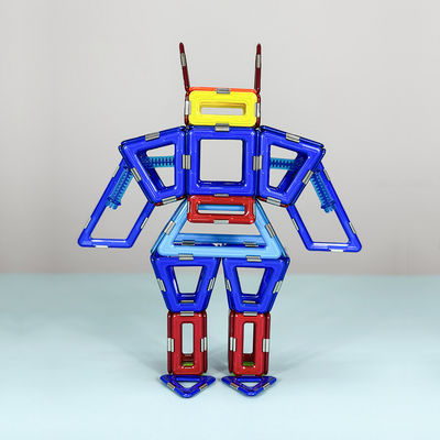 เทคโนโลยีอนาคต 3 มิติ แม็กเนติก บล็อกสร้างตั้ง Mecha Bat รูปแบบหุ่นยนต์