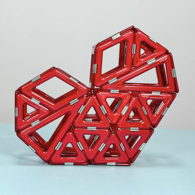 ความรักขนาดใหญ่ รูปทรงแม่เหล็ก สร้างชุด บล็อก ของเล่น DIY 3D Creative